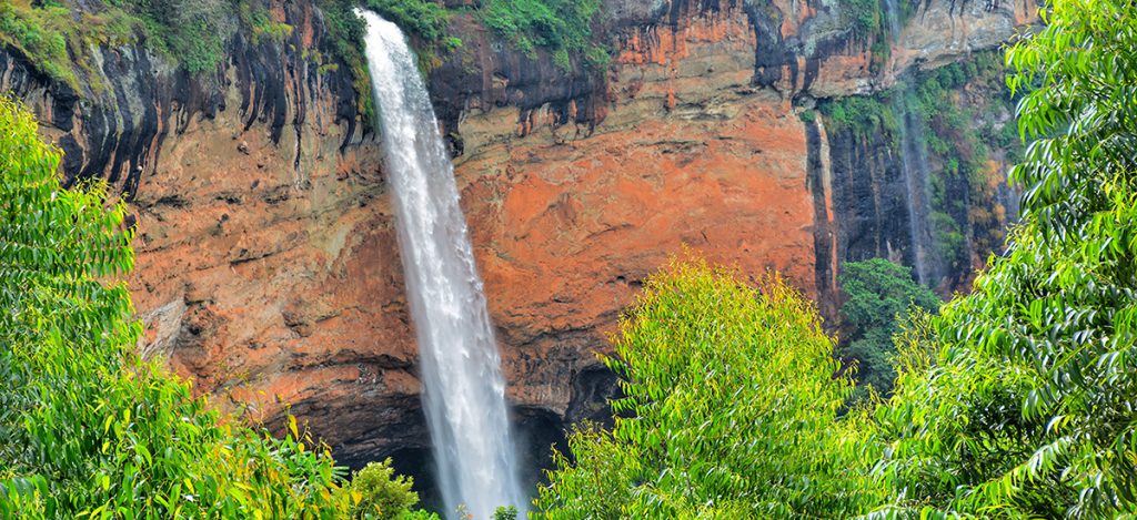 Sipi Falls :Explore the hikers destination.